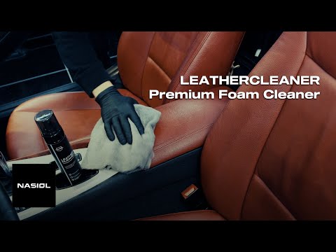 Nasiol Leather Cleaner | Premium Matte-Finish Interior Foam Cleaner (250g)