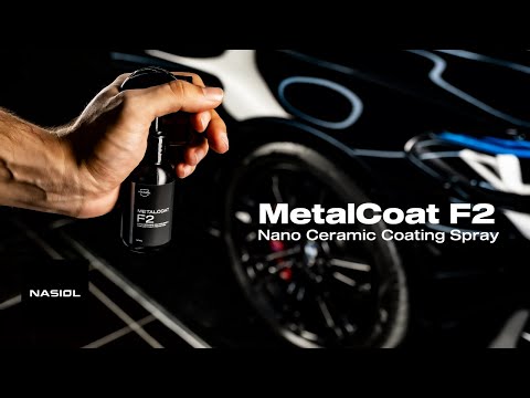 Nasiol MetalCoat F2 | Spray-On Nano Ceramic Coating & High-Gloss Sealant (50mL)